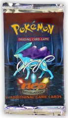 Pokemon Neo Revelation Booster Pack (Unlimited) - Suicune Artwork